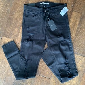 Flying Monkey Distressed Skinny Jeans